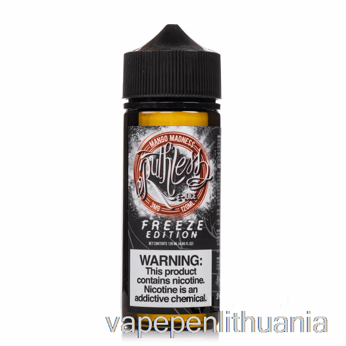 Mango Madness - Freeze Edition - Negailestingi Garai - 120 Ml 3mg Vape Skystis